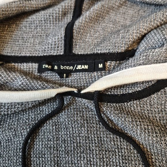 Rag & Bone/Jean Women's Brenda Sleeveless Hoodie Gray Size Medium - Picture 2 of 8